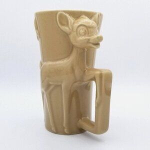 Disney Store 6” Bambi Coffee Cup Mug 2014 3D Collection